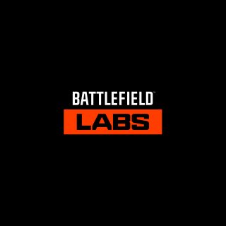 Battlefield Labs logo embedded onto a solid black background.